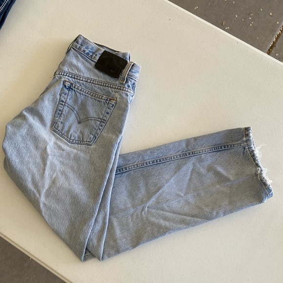 501 Levi Vintage Silver Tab Loose Fit Jeans - Picture 4 of 9